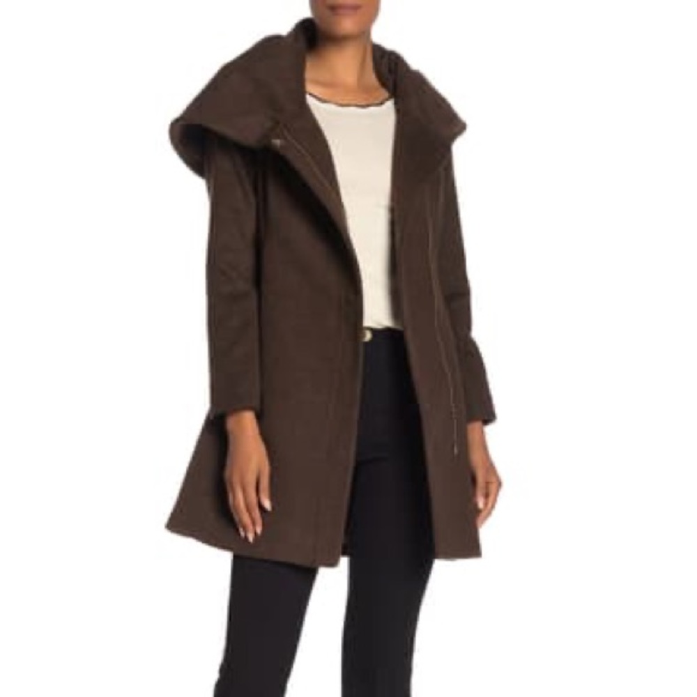 Cole Haan Wool Blend Coat